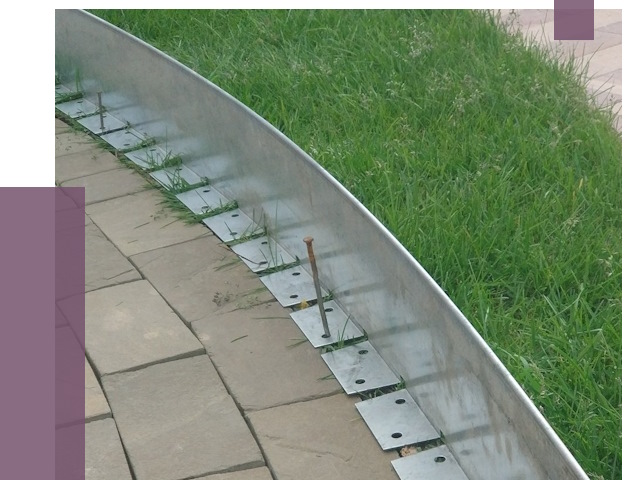 Металлические бордюры для тротуаров в Темрюке от 8749 руб.