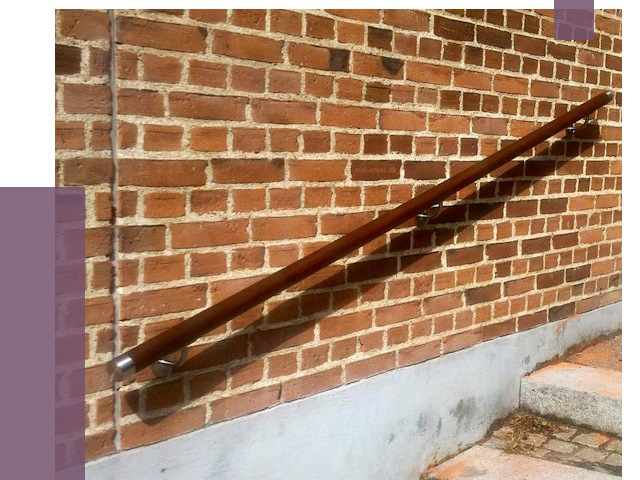 Изготовление пристенных поручней в Темрюке от 4477 руб. — ПРОЛЁТ-Тмр