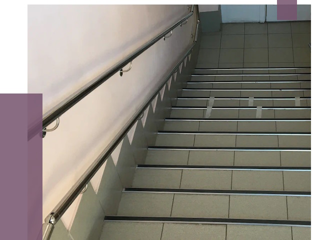 Демонтаж пристенных поручней в Темрюке под ключ от 1904 руб. | ПРОЛЁТ-Тмр