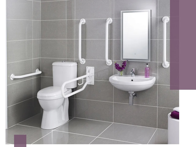 Поручни для санузлов в Темрюке: установка, ремонт и монтаж