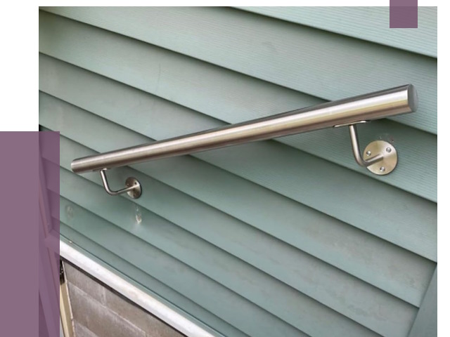 Поручни из нержавеющей стали в Темрюке от 7720 руб.  | ПРОЛЁТ-Тмр