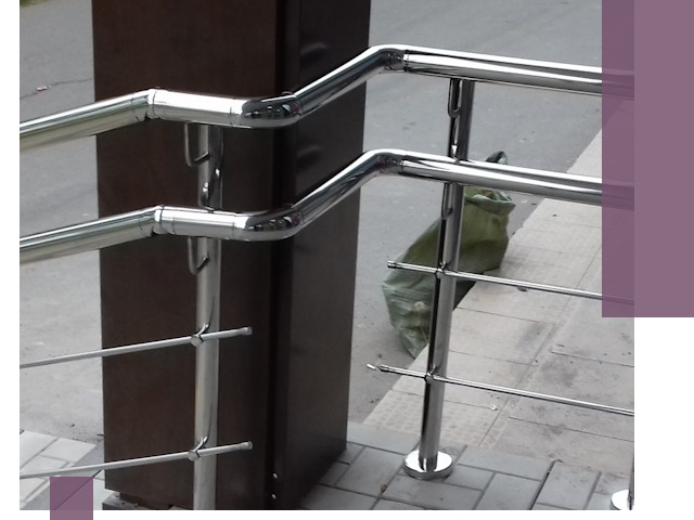 Монтаж поручней из нержавеющей стали в Темрюке качественно и быстро